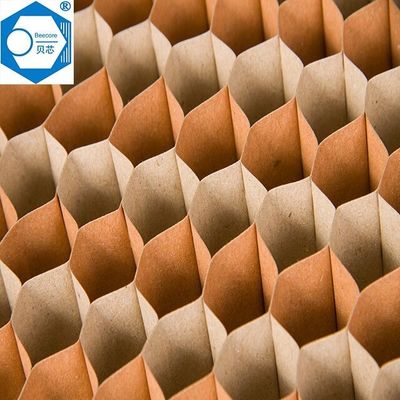 품질  Fire Resistant Paper Honeycomb Core 900x2400mm For Furniture And Door Filling 공장