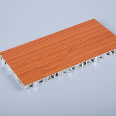 EN 45545 철도 통행 내부 장식용 0.8mm 알루미늄 꿀집 패널