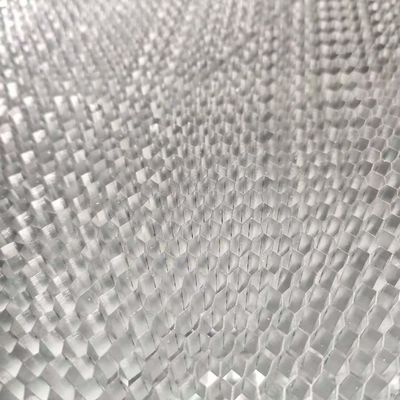 뚫린 3003 알루미늄 꿀집 코어 자연 색상