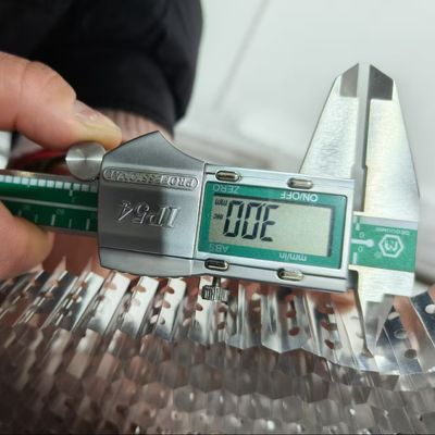 펀칭 홀 슬롯 알루미늄 꿀집 코어 5.5mm 측면 길이