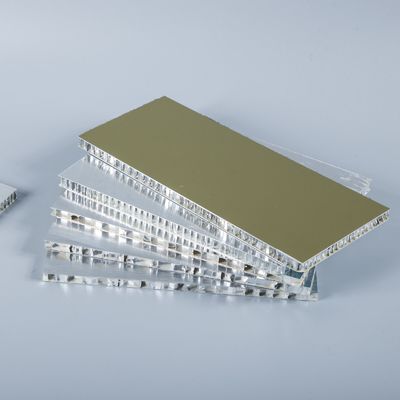 15mm 25mm 10mm Pvdf 항공우주용 알루미늄 꿀집 패널